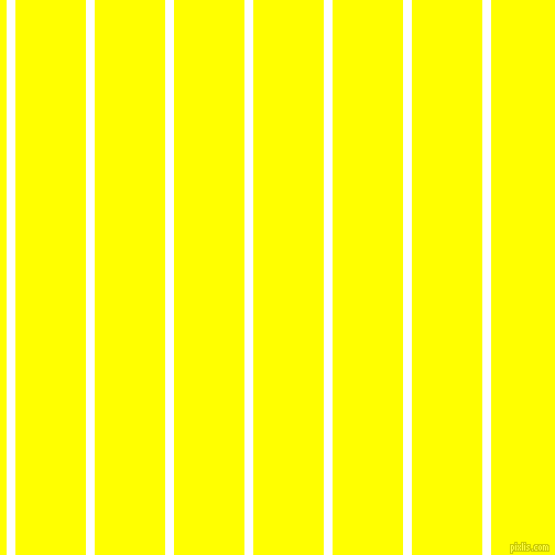 vertical lines stripes, 8 pixel line width, 64 pixel line spacing, White and Yellow vertical lines and stripes seamless tileable