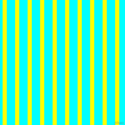 vertical lines stripes, 16 pixel line width, 32 pixel line spacing, Yellow and Aqua vertical lines and stripes seamless tileable
