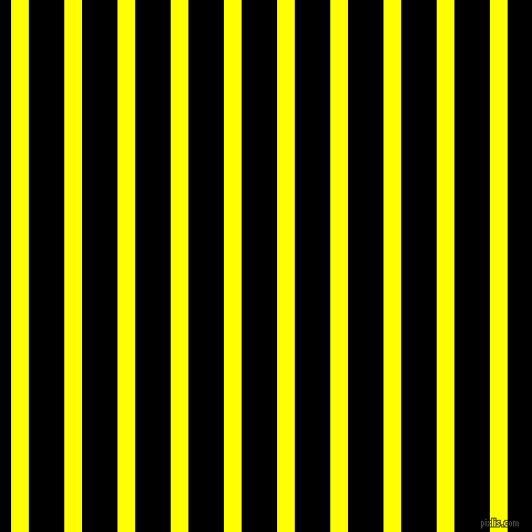 vertical lines stripes, 16 pixel line width, 32 pixel line spacing, Yellow and Black vertical lines and stripes seamless tileable