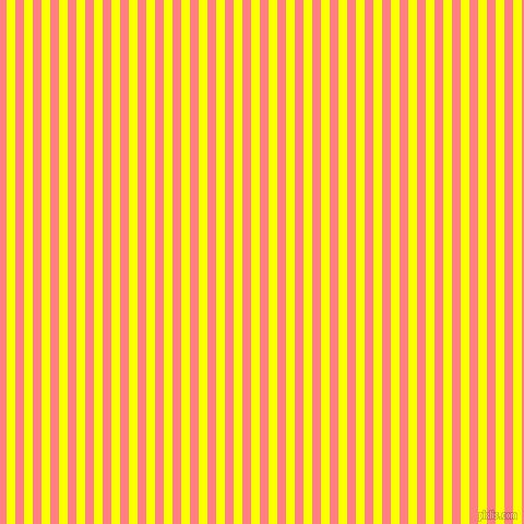 vertical lines stripes, 8 pixel line width, 8 pixel line spacing, Yellow and Salmon vertical lines and stripes seamless tileable