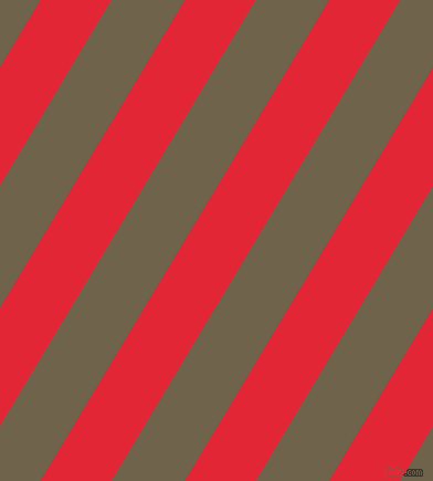 59 degree angle lines stripes, 55 pixel line width, 57 pixel line spacing, Alizarin and Soya Bean angled lines and stripes seamless tileable