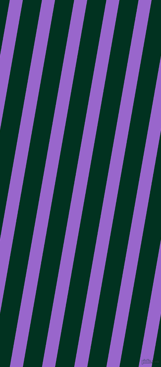 80 degree angle lines stripes, 26 pixel line width, 38 pixel line spacing, Amethyst and Dark Green angled lines and stripes seamless tileable