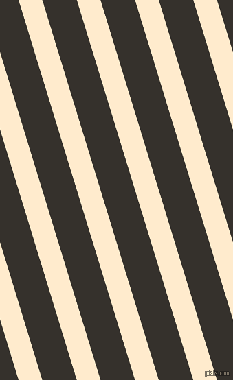 107 degree angle lines stripes, 33 pixel line width, 48 pixel line spacing, Blanched Almond and Acadia angled lines and stripes seamless tileable