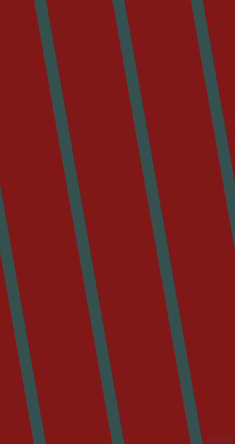 100 degree angle lines stripes, 17 pixel line width, 94 pixel line spacing, Blue Dianne and Falu Red angled lines and stripes seamless tileable