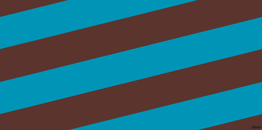 14 degree angle lines stripes, 121 pixel line width, 124 pixel line spacing, Bondi Blue and Redwood angled lines and stripes seamless tileable