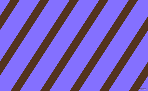 57 degree angle lines stripes, 32 pixel line width, 71 pixel line spacing, Brown Bramble and Light Slate Blue angled lines and stripes seamless tileable