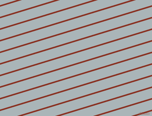 17 degree angle lines stripes, 5 pixel line width, 32 pixel line spacing, Burnt Umber and Casper angled lines and stripes seamless tileable