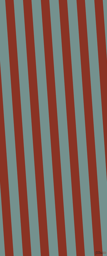 94 degree angle lines stripes, 28 pixel line width, 31 pixel line spacing, Burnt Umber and Juniper angled lines and stripes seamless tileable