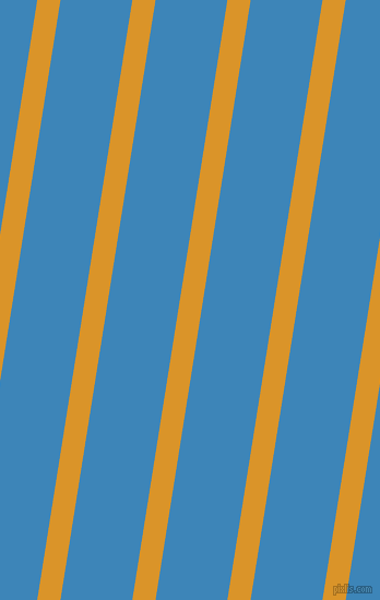 81 degree angle lines stripes, 21 pixel line width, 65 pixel line spacing, Buttercup and Curious Blue angled lines and stripes seamless tileable