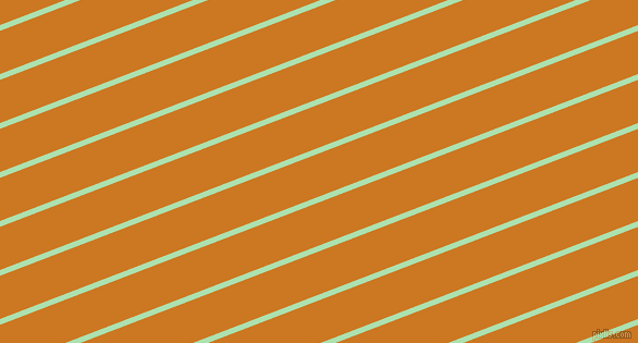 21 degree angle lines stripes, 5 pixel line width, 37 pixel line spacing, Celadon and Ochre angled lines and stripes seamless tileable