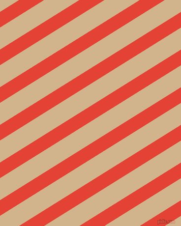 32 degree angle lines stripes, 27 pixel line width, 38 pixel line spacing, Cinnabar and Tan angled lines and stripes seamless tileable