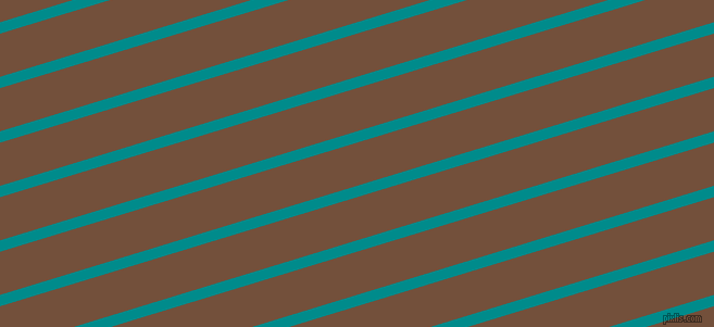 17 degree angle lines stripes, 10 pixel line width, 38 pixel line spacing, Dark Cyan and Old Copper angled lines and stripes seamless tileable