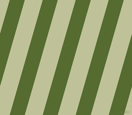 74 degree angle lines stripes, 48 pixel line width, 57 pixel line spacing, Dark Olive Green and Green Mist angled lines and stripes seamless tileable