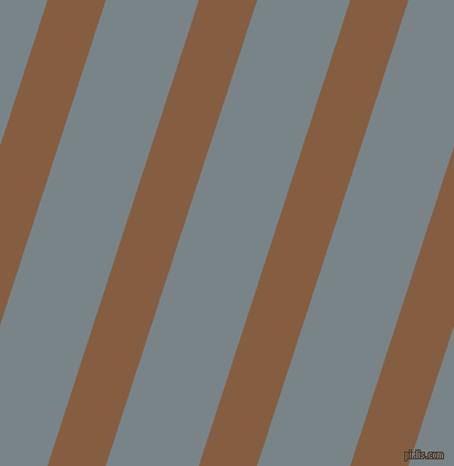 72 degree angle lines stripes, 50 pixel line width, 80 pixel line spacing, Dark Wood and Regent Grey angled lines and stripes seamless tileable