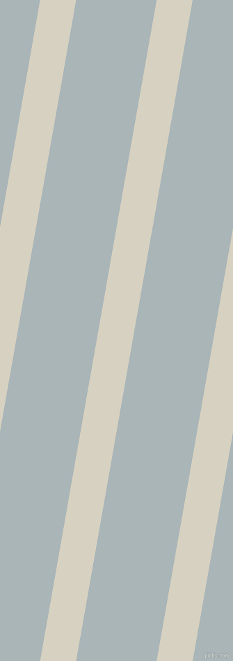 80 degree angle lines stripes, 51 pixel line width, 114 pixel line spacing, Ecru White and Casper angled lines and stripes seamless tileable
