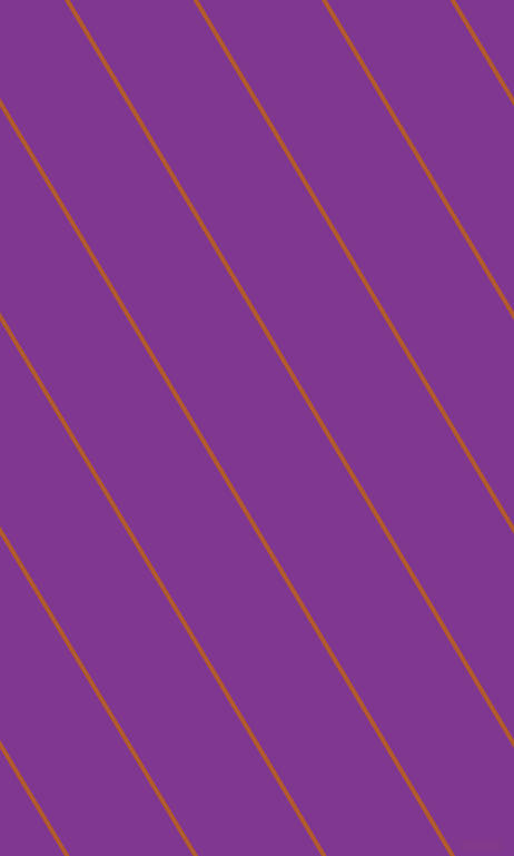 121 degree angle lines stripes, 4 pixel line width, 95 pixel line spacing, Fiery Orange and Vivid Violet angled lines and stripes seamless tileable