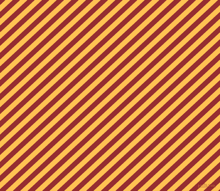 43 degree angle lines stripes, 10 pixel line width, 10 pixel line spacing, Golden Tainoi and Guardsman Red angled lines and stripes seamless tileable