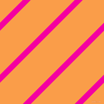 45 degree angle lines stripes, 22 pixel line width, 120 pixel line spacing, Hollywood Cerise and Sunshade angled lines and stripes seamless tileable