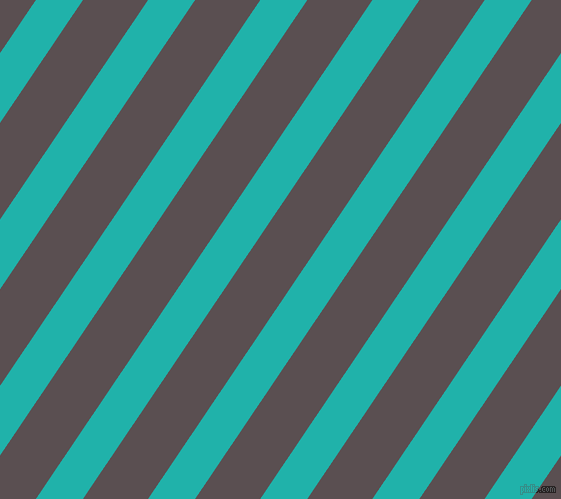 56 degree angle lines stripes, 39 pixel line width, 54 pixel line spacing, Light Sea Green and Don Juan angled lines and stripes seamless tileable