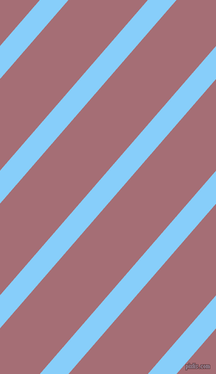 49 degree angle lines stripes, 31 pixel line width, 86 pixel line spacing, Light Sky Blue and Turkish Rose angled lines and stripes seamless tileable