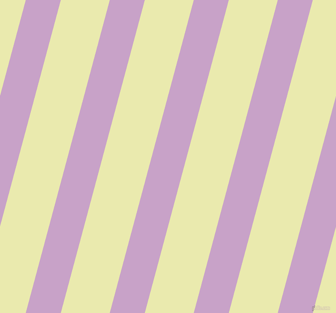 75 degree angle lines stripes, 68 pixel line width, 95 pixel line spacing, Lilac and Medium Goldenrod angled lines and stripes seamless tileable