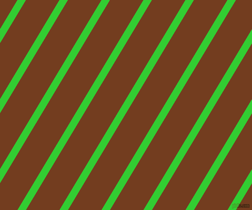 59 degree angle lines stripes, 15 pixel line width, 59 pixel line spacing, Lime Green and Peru Tan angled lines and stripes seamless tileable