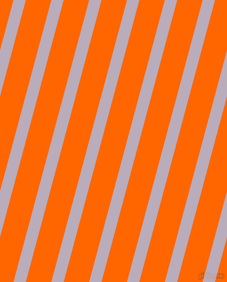 75 degree angle lines stripes, 17 pixel line width, 35 pixel line spacing, Lola and Safety Orange angled lines and stripes seamless tileable
