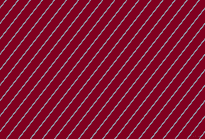 52 degree angle lines stripes, 5 pixel line width, 32 pixel line spacing, Manatee and Burgundy angled lines and stripes seamless tileable
