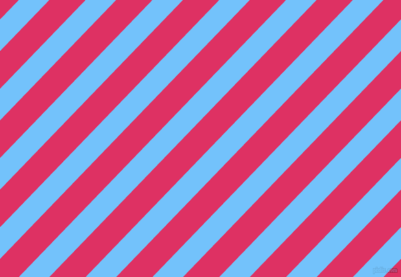 46 degree angle lines stripes, 32 pixel line width, 38 pixel line spacing, Maya Blue and Cerise angled lines and stripes seamless tileable