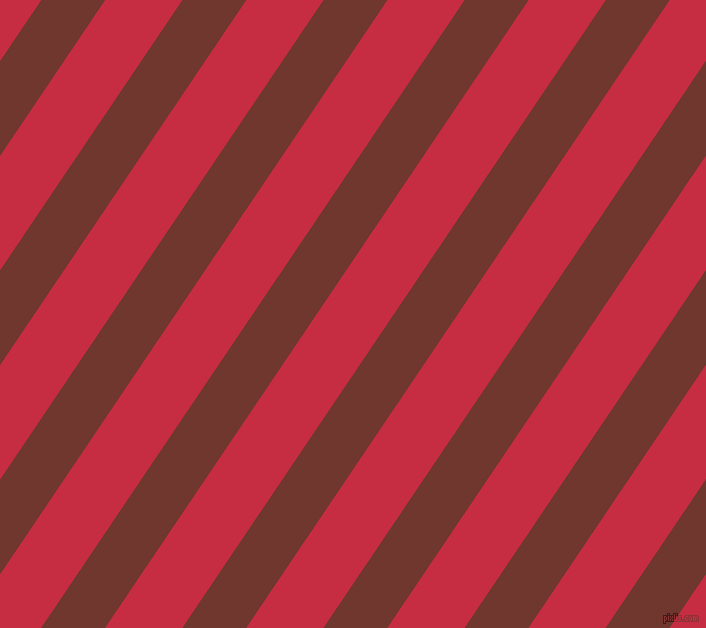 56 degree angle lines stripes, 53 pixel line width, 64 pixel line spacing, Mocha and Brick Red angled lines and stripes seamless tileable