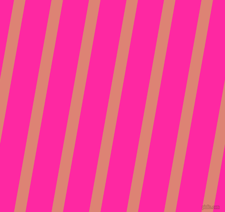 80 degree angle lines stripes, 23 pixel line width, 52 pixel line spacing, New York Pink and Persian Rose angled lines and stripes seamless tileable