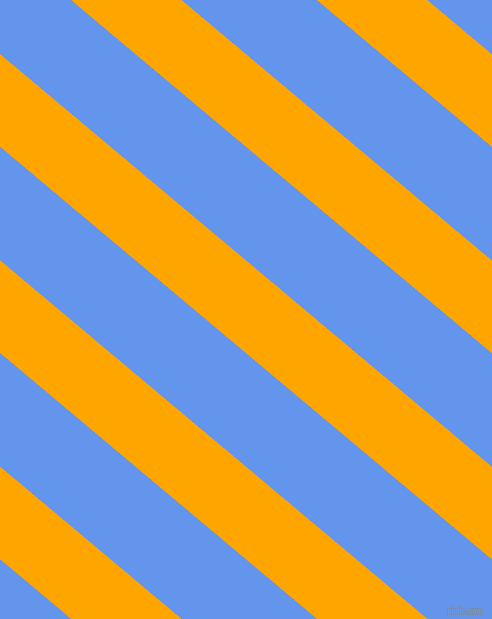 140 degree angle lines stripes, 71 pixel line width, 87 pixel line spacing, Orange and Cornflower Blue angled lines and stripes seamless tileable