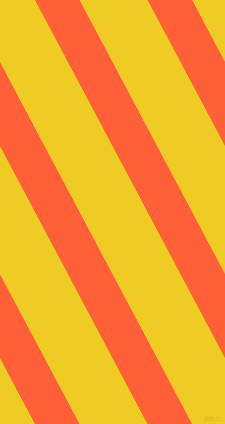 118 degree angle lines stripes, 78 pixel line width, 119 pixel line spacing, Outrageous Orange and Broom angled lines and stripes seamless tileable