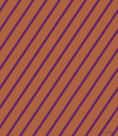 56 degree angle lines stripes, 8 pixel line width, 27 pixel line spacing, Palatinate Purple and Tuscany angled lines and stripes seamless tileable