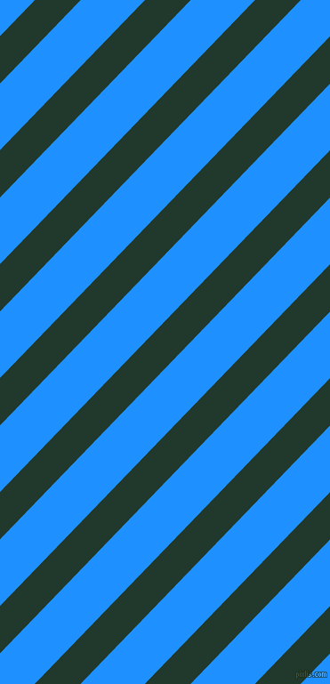 46 degree angle lines stripes, 37 pixel line width, 52 pixel line spacing, Palm Green and Dodger Blue angled lines and stripes seamless tileable