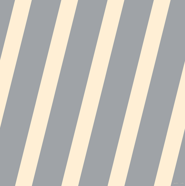 76 degree angle lines stripes, 57 pixel line width, 100 pixel line spacing, Papaya Whip and Grey Chateau angled lines and stripes seamless tileable