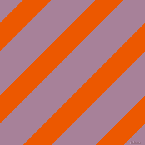45 degree angle lines stripes, 64 pixel line width, 100 pixel line spacing, Persimmon and Bouquet angled lines and stripes seamless tileable