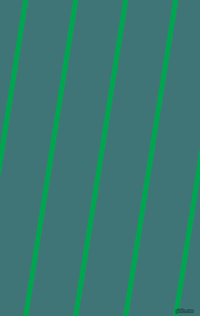 81 degree angle lines stripes, 10 pixel line width, 87 pixel line spacing, Pigment Green and Ming angled lines and stripes seamless tileable