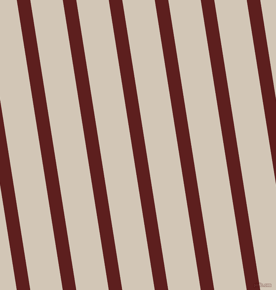99 degree angle lines stripes, 27 pixel line width, 65 pixel line spacing, Red Oxide and Stark White angled lines and stripes seamless tileable