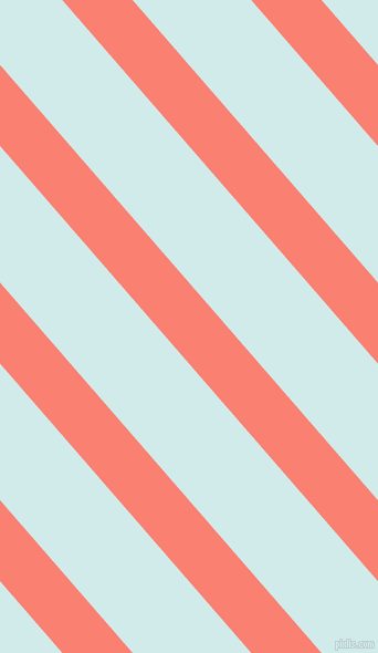 131 degree angle lines stripes, 48 pixel line width, 81 pixel line spacing, Salmon and Oyster Bay angled lines and stripes seamless tileable