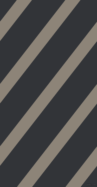 52 degree angle lines stripes, 46 pixel line width, 101 pixel line spacing, Schooner and Ebony Clay angled lines and stripes seamless tileable