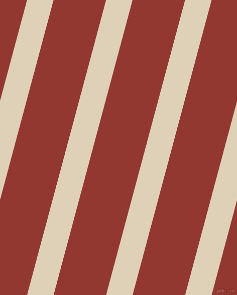 75 degree angle lines stripes, 51 pixel line width, 101 pixel line spacing, Spanish White and Thunderbird angled lines and stripes seamless tileable