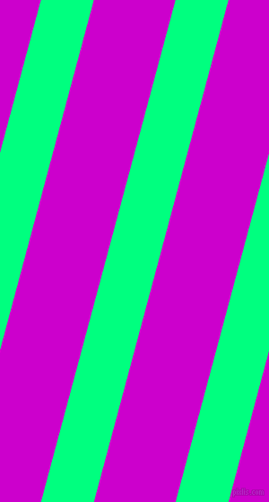 75 degree angle lines stripes, 57 pixel line width, 88 pixel line spacing, Spring Green and Deep Magenta angled lines and stripes seamless tileable