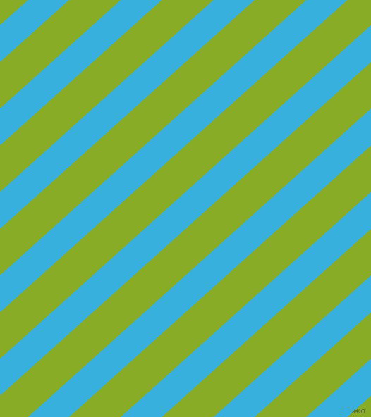 42 degree angle lines stripes, 39 pixel line width, 49 pixel line spacing, Summer Sky and Limerick angled lines and stripes seamless tileable