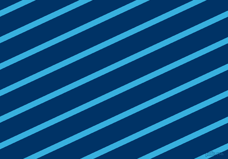 25 degree angle lines stripes, 11 pixel line width, 36 pixel line spacing, Summer Sky and Prussian Blue angled lines and stripes seamless tileable