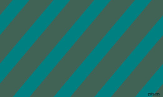 50 degree angle lines stripes, 41 pixel line width, 59 pixel line spacing, Teal and Stromboli angled lines and stripes seamless tileable