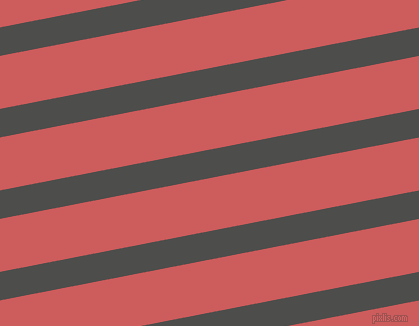 11 degree angle lines stripes, 28 pixel line width, 52 pixel line spacing, Thunder and Indian Red angled lines and stripes seamless tileable
