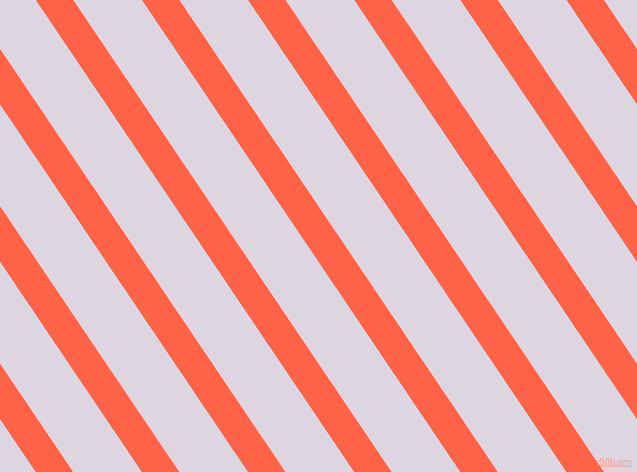 124 degree angle lines stripes, 31 pixel line width, 57 pixel line spacing, Tomato and Titan White angled lines and stripes seamless tileable