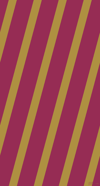 75 degree angle lines stripes, 27 pixel line width, 56 pixel line spacing, Turmeric and Lipstick angled lines and stripes seamless tileable