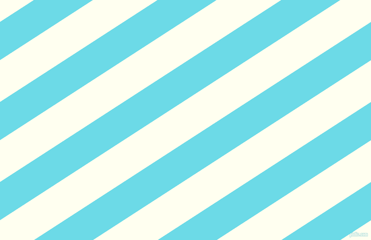 33 degree angle lines stripes, 63 pixel line width, 69 pixel line spacing, Turquoise Blue and Ivory angled lines and stripes seamless tileable